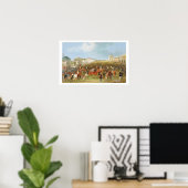 Poster Epsom Races: The Race Over (oil on canvas) (Bureau à domicile)