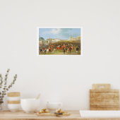 Poster Epsom Races: The Race Over (oil on canvas) (Cuisine)