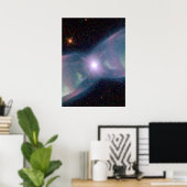 Poster Épuisement supersonique de Nebula M2-9 (Bureau à domicile)
