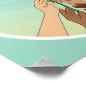 Poster Equal Rights Rainbow Flower – Diversity and Unity (Coin)