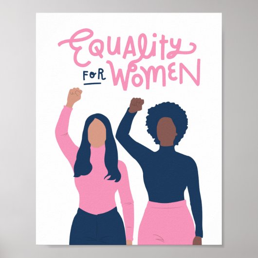 Poster Equality for Women Wall Art Print (Devant)