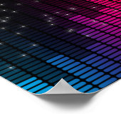 Poster Equalizer Disco Lights Music Volume (Coin)