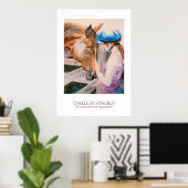 Poster Équestre équitation Équestre Synergie Partenaire P (Bureau à domicile)