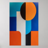 Poster Équilibre chromatique (Devant)