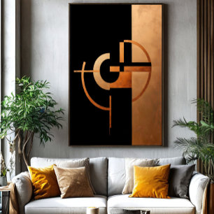 Poster Équilibre chromatique sens de l'harmonie