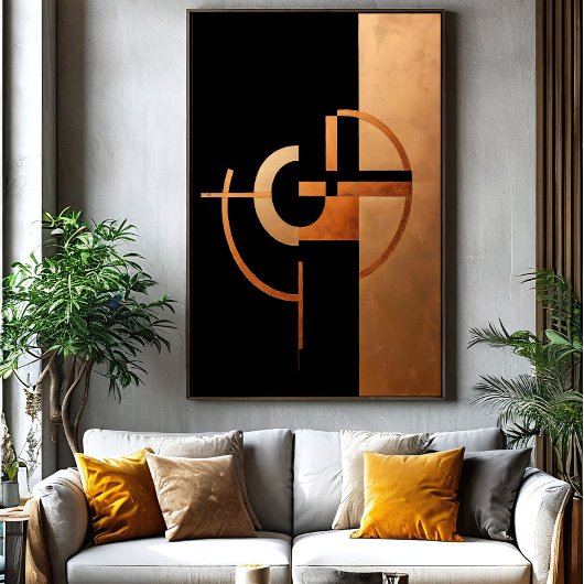 Poster Équilibre chromatique sens de l'harmonie