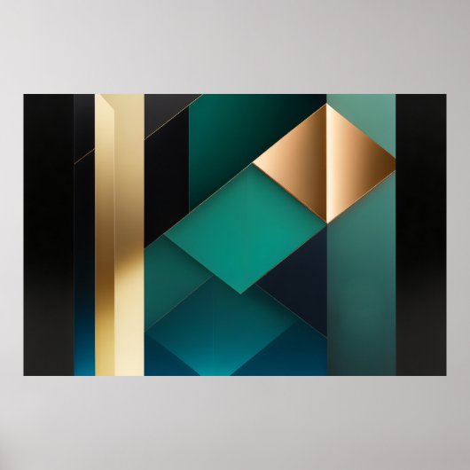 Poster Équilibre des formes (Devant)