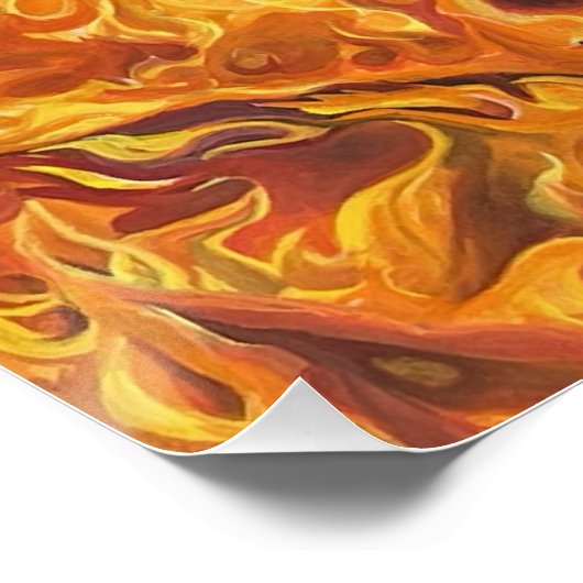 Poster Équilibre Éternel-Chevaux-Twin Flame Art- (Coin)