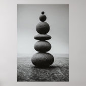 Poster Équilibre Zen (Devant)