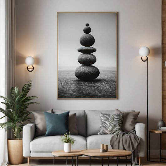 Poster Équilibre Zen