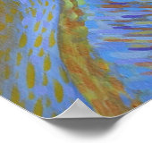 Poster Équilibrer l'esprit violet et or (Coin)