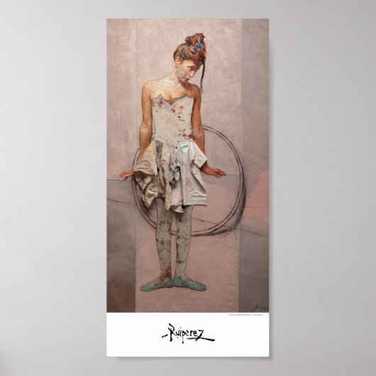 Poster "Equilibrista Con Aro", de Ruiperez (Devant)