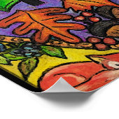 Poster Equinox d'automne / Mabon / Alban Elfed / Awen art (Coin)