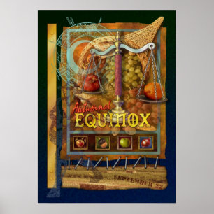 Poster Equinoxe automnal