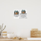 Poster Équipage Boo de feu de camp - Un jeu d'Halloween (Cuisine)