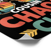 Poster Équipage Cousin (Coin)