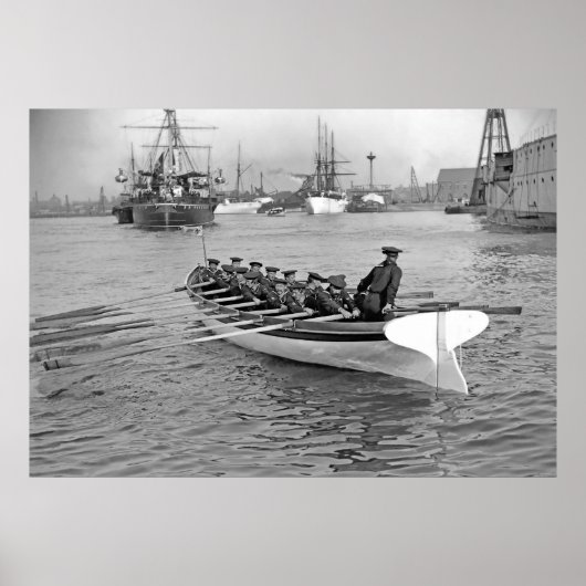 Poster Équipage de bateaux (Devant)