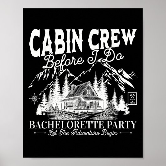 Poster Équipage de Cabine Avant de Faire du Camping Bach (Devant)