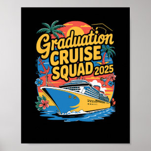 Poster Équipage de croisière de fin d'études 2025 Croisiè