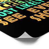 Poster Équipage de croisière de vacances Tie Dye le plus  (Coin)