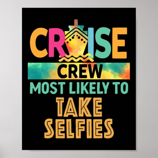 Poster Équipage de Croisière le Plus Susceptible de Prend (Devant)