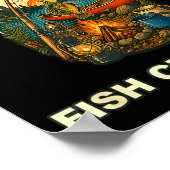 Poster Équipage de pêche du camp de cousins 2026 (Coin)