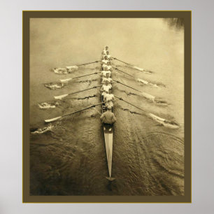 Poster Équipage vintage 1910-1915 de Cambridge