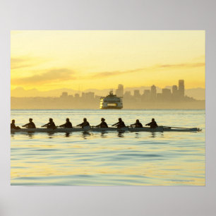 Poster Équipe 2 d'aviron