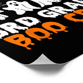 Poster Équipe 3e année Boo Crew Halloween Ghost (Coin)