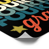 Poster Équipe 4e 4e année Retour à l'école Enseignants (Coin)