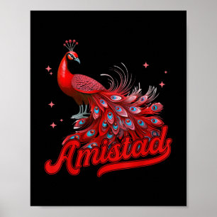 Poster Équipe Amistad House Of Friendship Red Pea