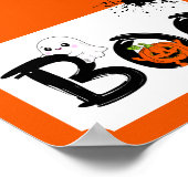 Poster Équipe Boo drôle Halloween (Coin)