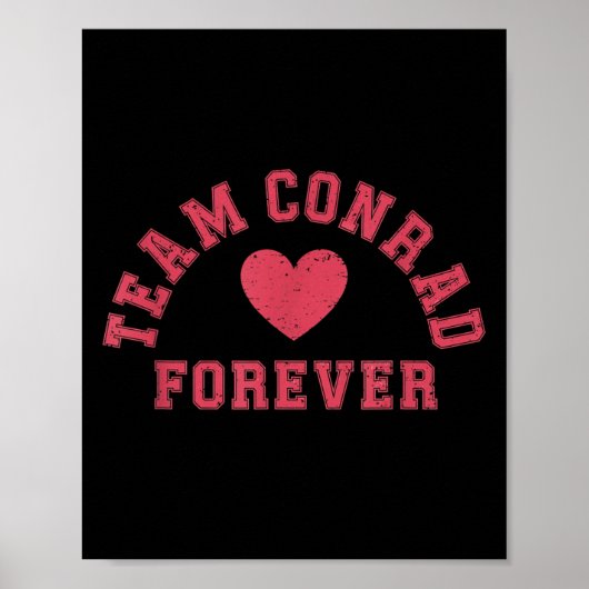 Poster Équipe Conrad Retro Forever Vintage _1 (Devant)