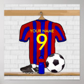 Poster Équipe cycliste Soccer Jersey (Devant)