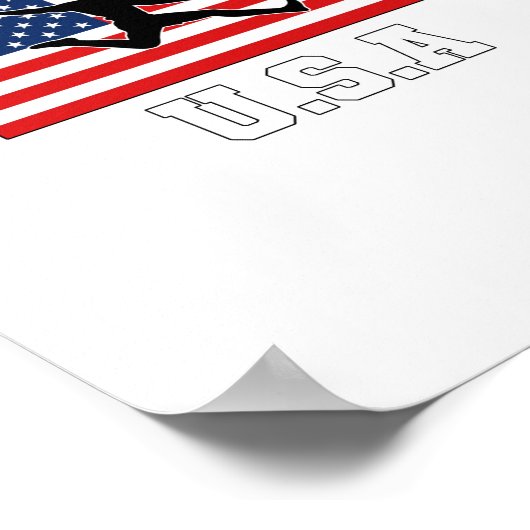 Poster Équipe cycliste USMNT (Coin)