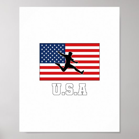 Poster Équipe cycliste USMNT (Devant)
