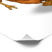 Poster Équipe d'acrobates des poulets gazouillants (Coin)