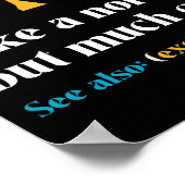 Poster Équipe de 1re année comme une équipe normale mais  (Coin)