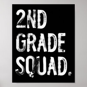 Poster Équipe de 2e année Ck à l'école Élève Enseignant