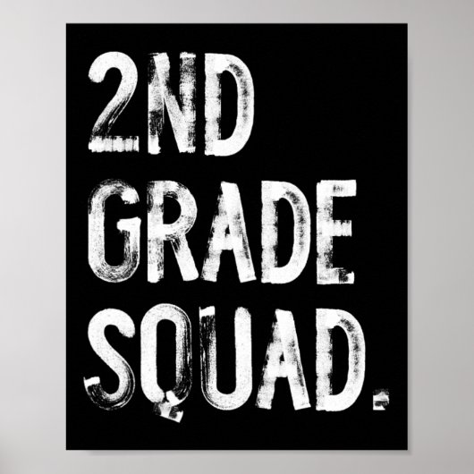 Poster Équipe de 2e année Ck à l'école Élève Enseignant (Devant)