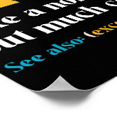 Poster Équipe De 2E Année Comme Une Équipe Normale Mais B (Coin)