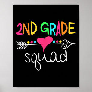 Poster Équipe de 2e année Deuxième enseignant Équipe d'él