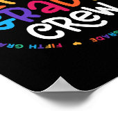 Poster Équipe de 5e année 5e année Retour à l'école Ensei (Coin)