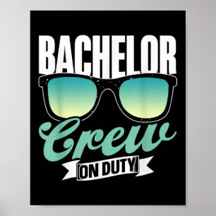 Poster Équipe de baccalauréat en service de l'équipe de p