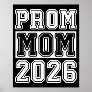 Poster Équipe de bal 2026 Illustration de maman fière