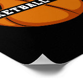 Poster Équipe de basket-ball (Coin)