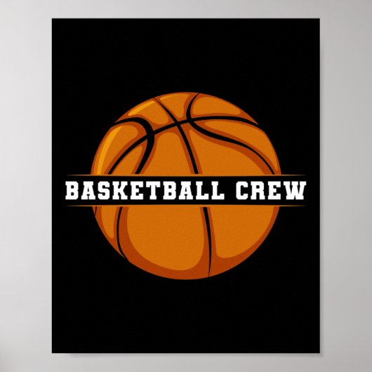 Poster Équipe de basket-ball (Devant)