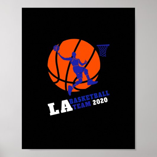 Poster Équipe de basket-ball 2 (Devant)