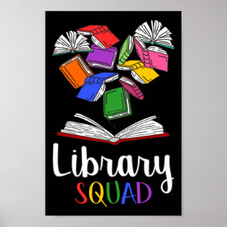 Poster Équipe de bibliothèque I