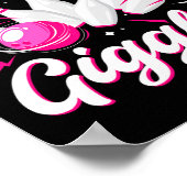Poster Équipe de bowling Funny Splits n Giggles Joueuse d (Coin)